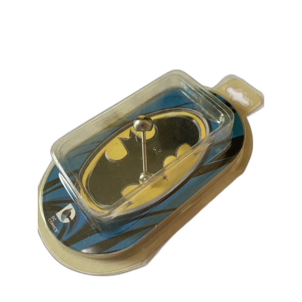 Batman Dome Tongue Ring DC Comics Licensed Body Jewelry